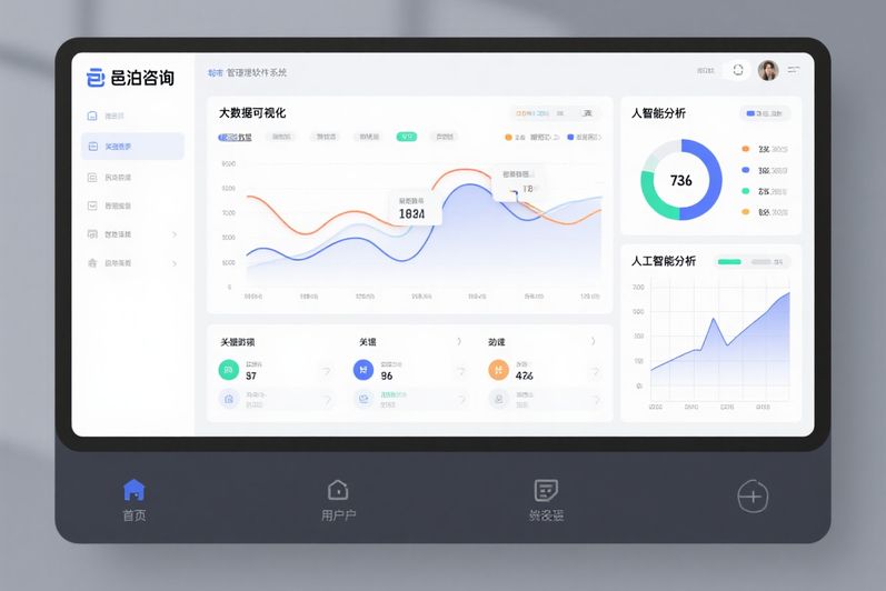 邑（博）泊管理咨询借助软件，深入剖析企业问题，给出解决方案。